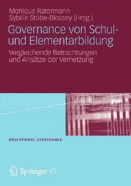 Cover of Governance Von Schul- Und Elementarbildung