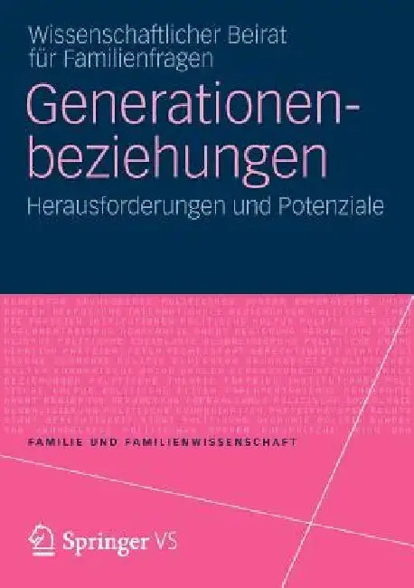 Cover of Generationenbeziehungen