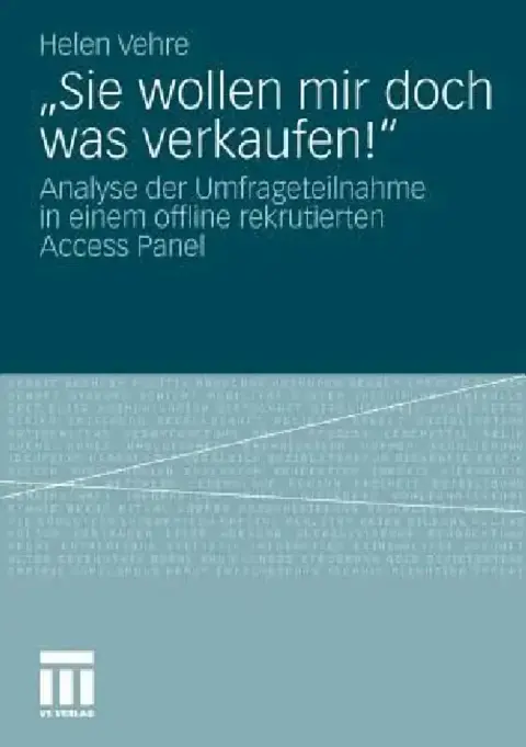 Cover of "Sie Wollen Mir Doch Was Verkaufen!"