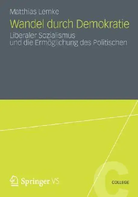 Cover of Wandel Durch Demokratie