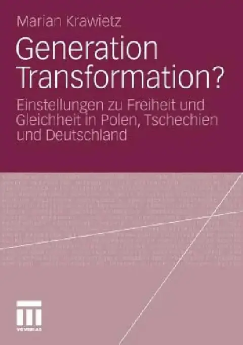 Cover of Generation Transformation?