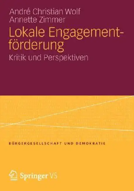 Cover of Lokale Engagementförderung