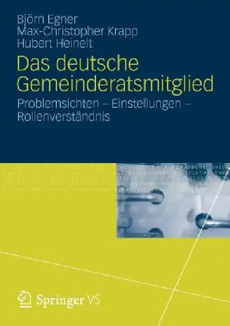 Cover of Das Deutsche Gemeinderatsmitglied
