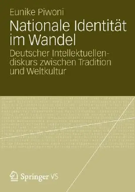 Cover of Nationale Identität Im Wandel
