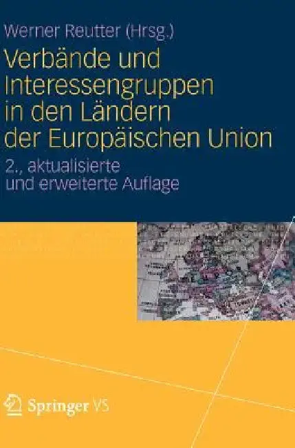 Cover of Verbände Und Interessengruppen in Den Ländern Der Europäischen Union