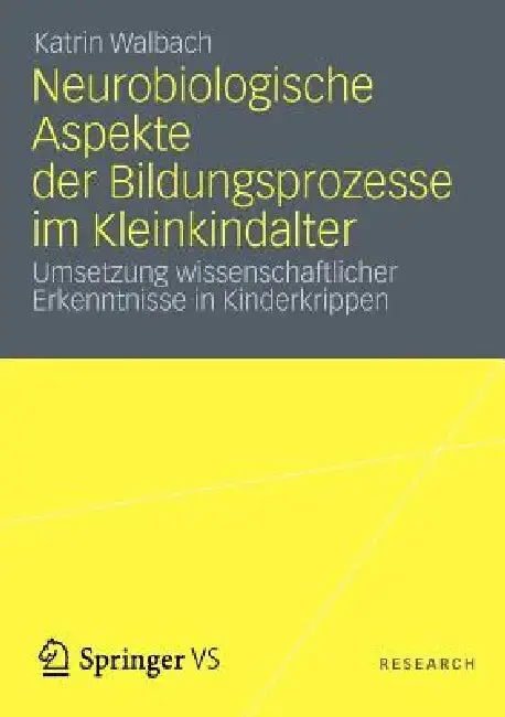 Cover of Neurobiologische Aspekte Der Bildungsprozesse Im Kleinkindalter