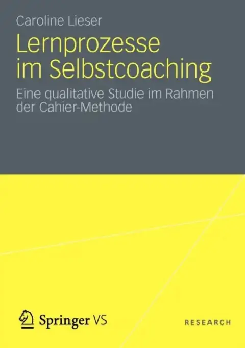 Cover of Lernprozesse Im Selbstcoaching