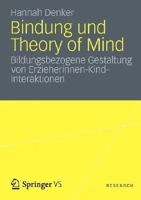 Cover of Bindung Und Theory of Mind