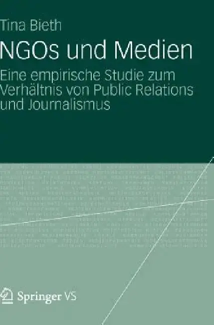 Cover of NGOs Und Medien