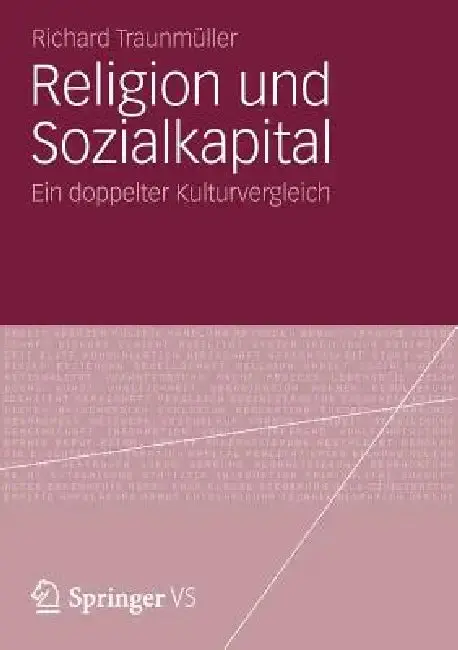 Cover of Religion Und Sozialkapital