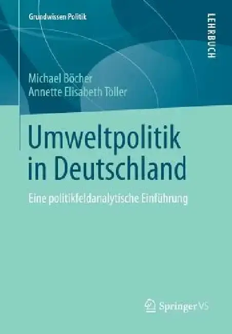 Cover of Umweltpolitik in Deutschland