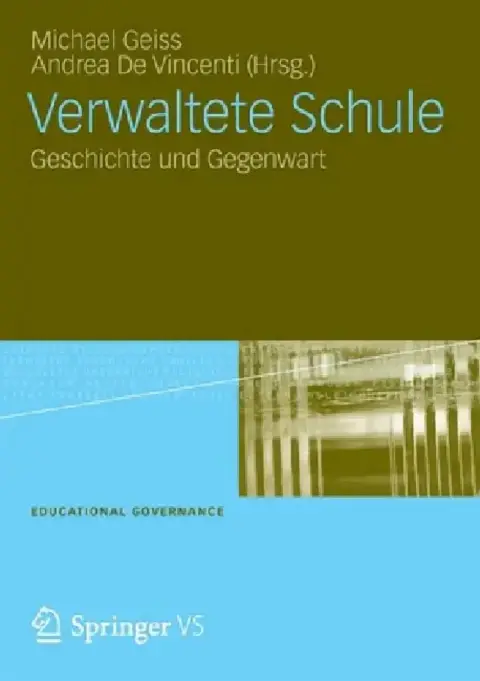 Cover of Verwaltete Schule