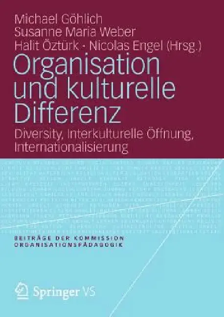Cover of Organisation Und Kulturelle Differenz