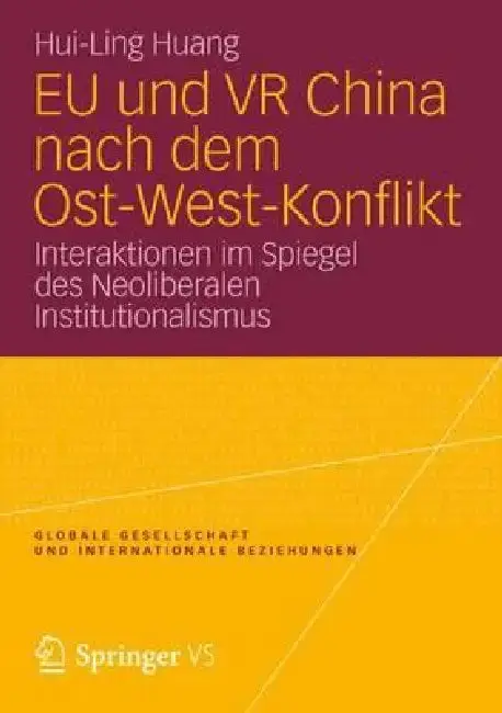 Cover of EU Und VR China Nach Dem Ost-West-Konflikt