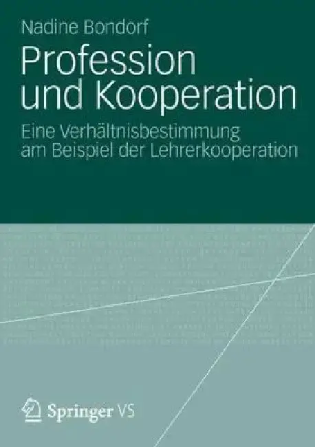 Cover of Profession Und Kooperation
