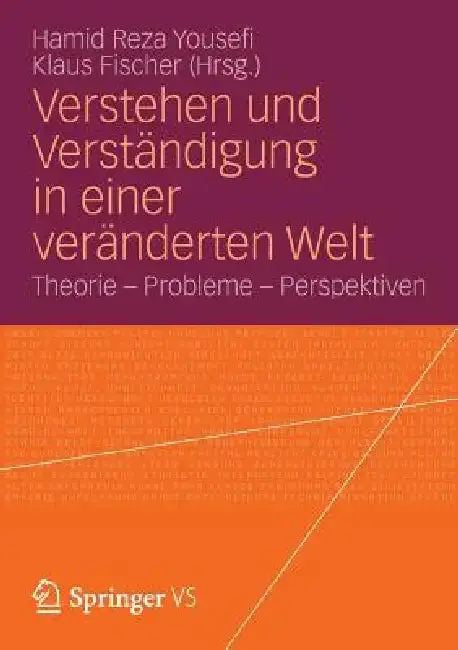Cover of Verstehen Und Verständigung in Einer Veränderten Welt