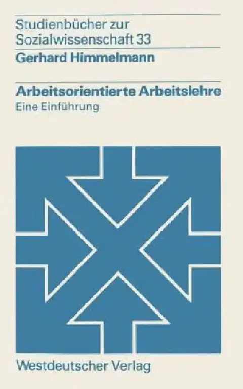 Cover of Arbeitsorientierte Arbeitslehre