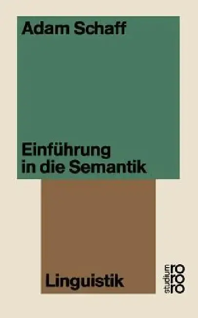 Cover of Einführung in Die Semantik