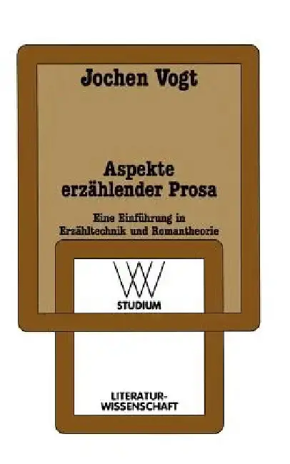 Cover of Aspekte Erzählender Prosa