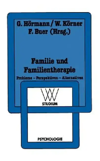 Cover of Familie Und Familientherapie
