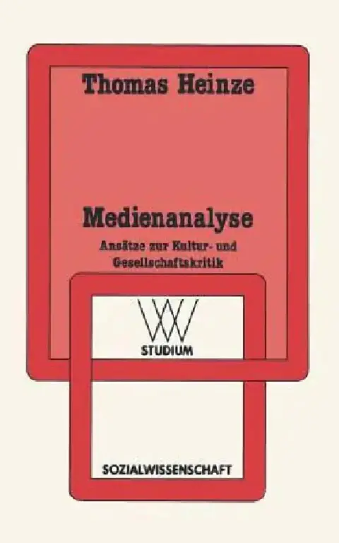 Cover of Medienanalyse