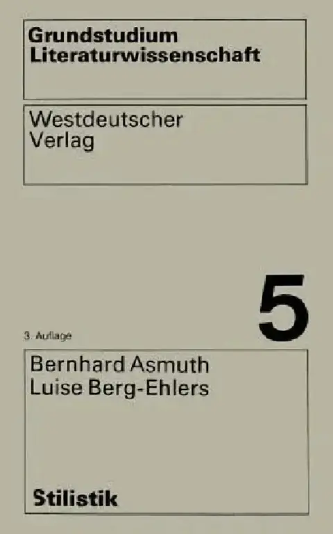 Cover of Stilistik