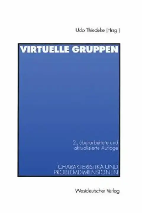 Cover of Virtuelle Gruppen