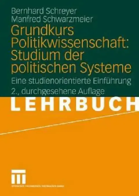 Cover of Grundkurs Politikwissenschaft
