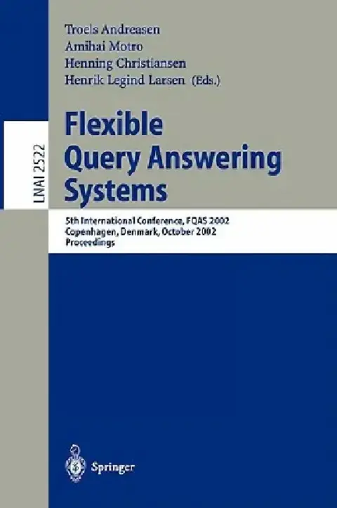 Cover of Flexible Query Answering Systems