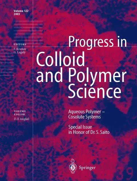 Cover of Aqueous Polymer ― Cosolute Systems