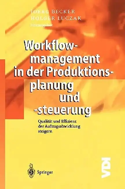 Cover of Workflowmanagement in Der Produktionsplanung Und -Steuerung