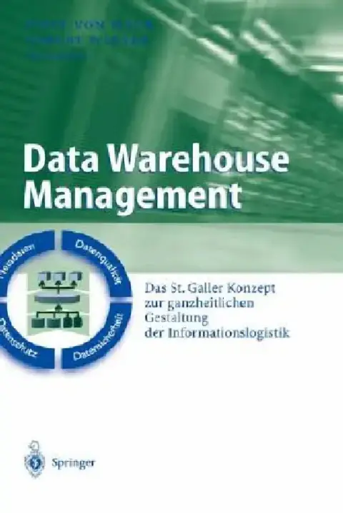 Cover of Data Warehouse Management