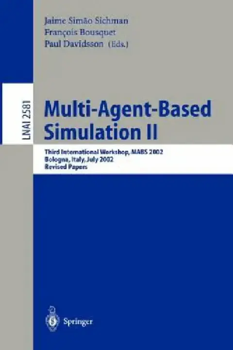 Cover of Multi-Agent-Based Simulation II