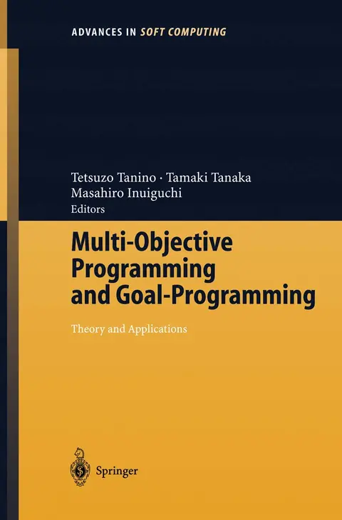 Cover of Multi-Objective Programming and Goal Programming