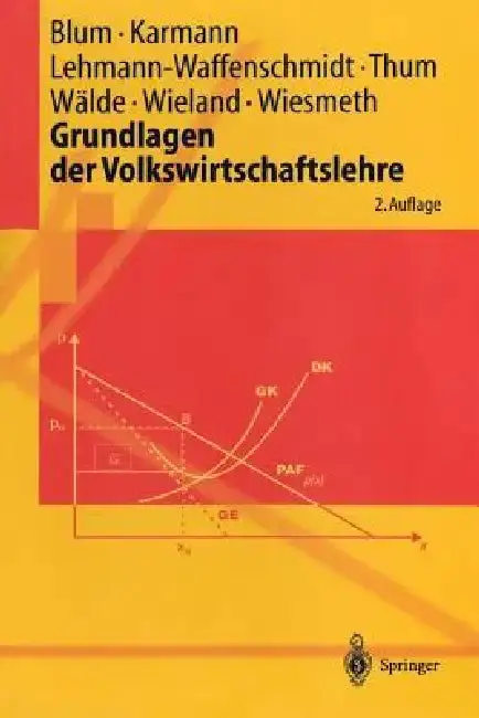 Cover of Grundlagen Der Volkswirtschaftslehre