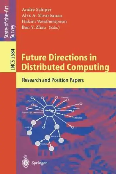 Cover of Future Directions in Distributed Computing