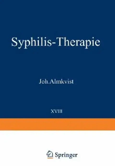 Cover of Syphilis-Therapie