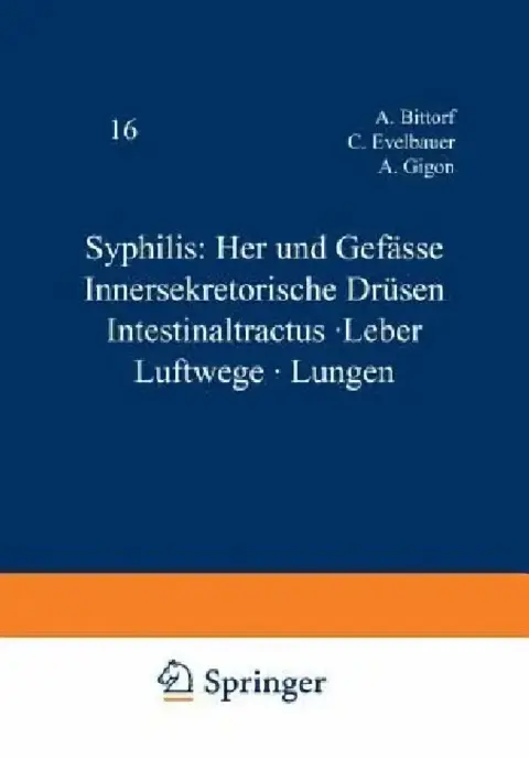 Cover of Syphilis