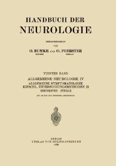 Cover of Hirnnerven Pupille