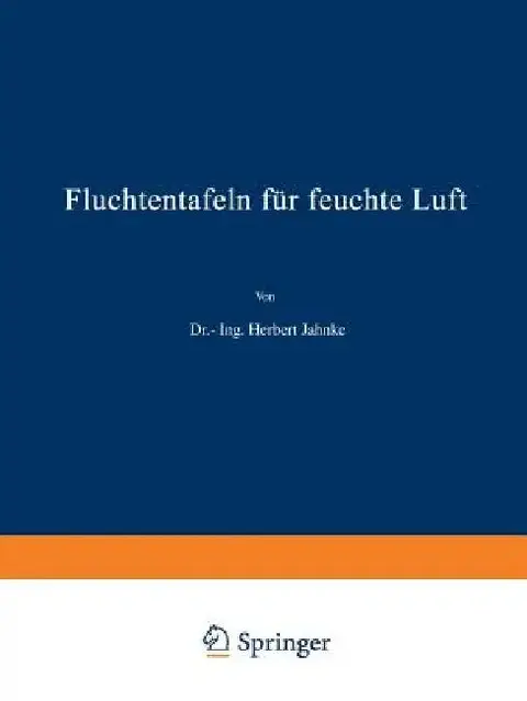 Cover of Fluchtentafeln Für Feuchte Luft