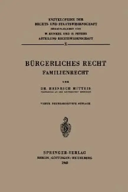 Cover of Bürgerliches Recht