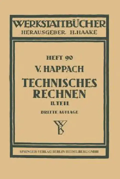 Cover of Technisches Rechnen