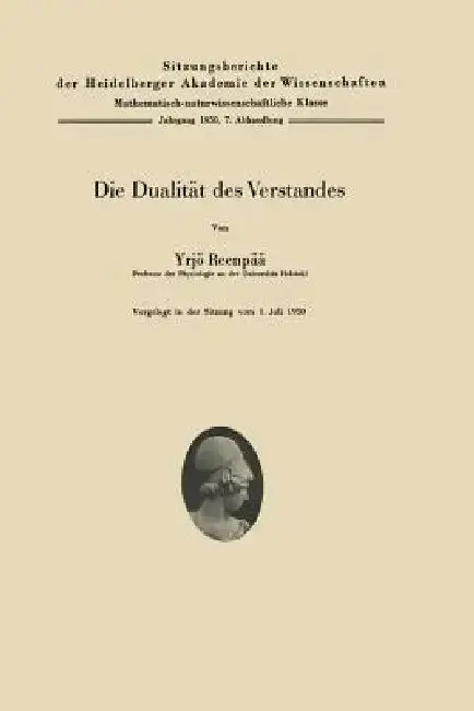 Cover of Die Dualität Des Verstandes