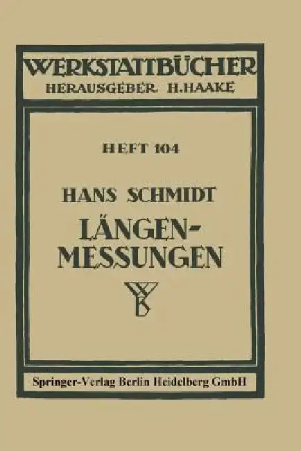 Cover of Längenmessungen