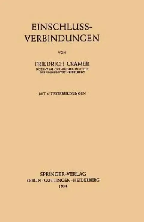 Cover of Einschlussverbindungen