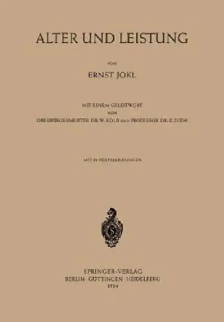 Cover of Alter Und Leistung