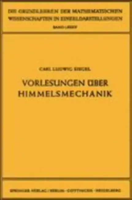Cover of Vorlesungen Über Himmelsmechanik