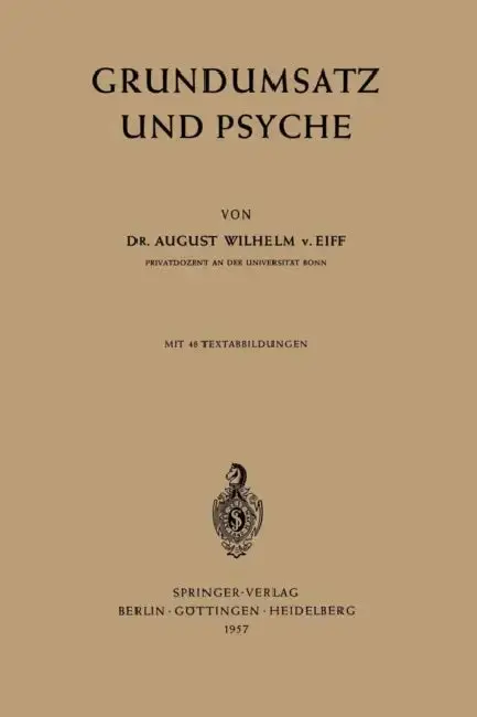 Cover of Grundumsatz Und Psyche