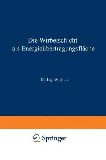 Cover of Die Wirbelschicht ALS Energieübertragungsfläche