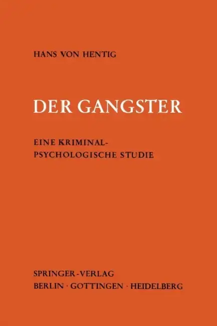 Cover of Der Gangster